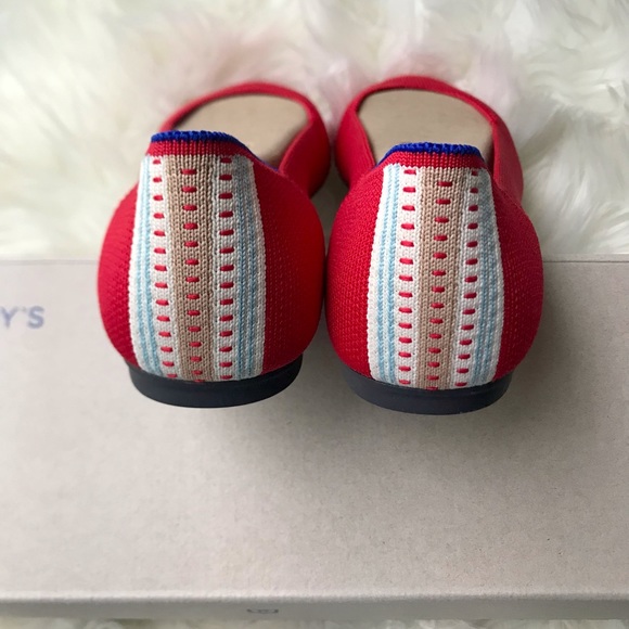 *Limited Edition* Rothy's The Square CARDINAL SIZE: 7.5, 8, 8.5, 9 - Picture 2 of 16